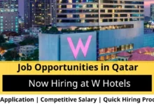 Jobs at W Hotels in Qatar