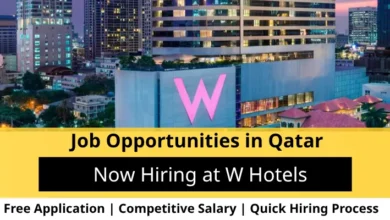Jobs at W Hotels in Qatar
