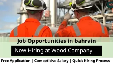 Jobs at Wood company in Bahrain