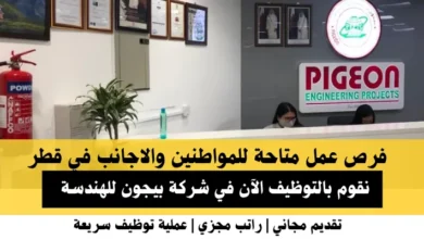 وظائف شركة بيجون في قطر