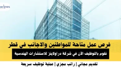 وظائف شركة دراولاينز للاستشارات في قطر