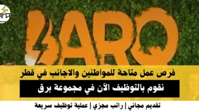 وظائف مجموعة برق في قطر