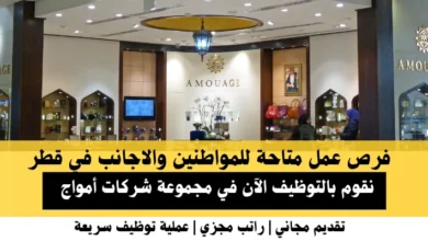 وظائف مجموعة شركات أمواج في قطر