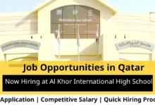 Jobs at Al Khor International in Qatar