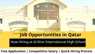Jobs at Al Khor International in Qatar