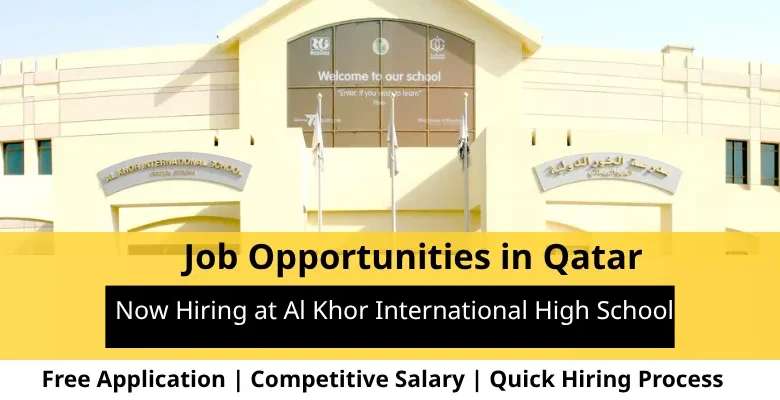 Jobs at Al Khor International in Qatar