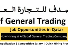 Jobs at Al Sadaf General in Qatar