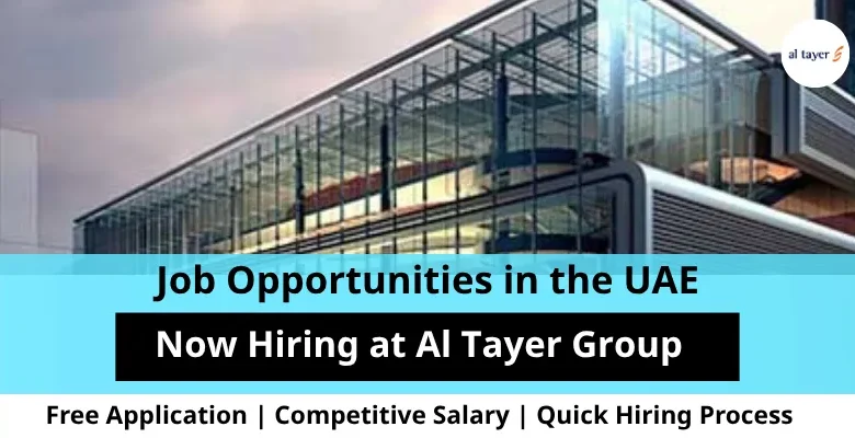 Jobs at Al Tayer Group in the UAE