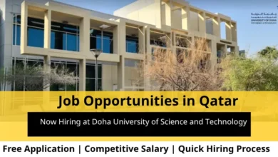 Jobs at Doha University in Qatar