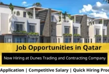 Jobs at Dunes Trading in Qatar