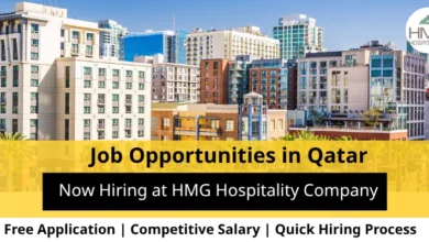 Jobs at HMG Hospitality in Qatar