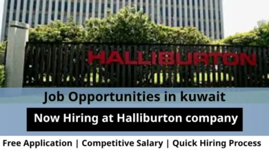 Jobs at Halliburton company in Kuwait