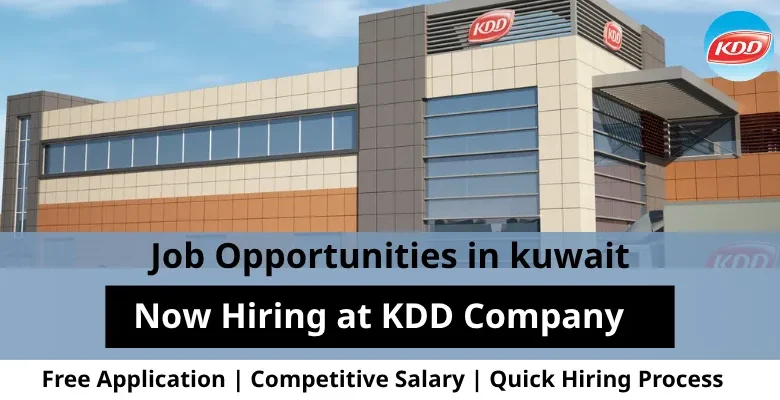 Jobs at KDD Company in Kuwait