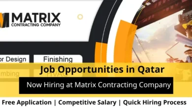 Jobs at Matrix Contracting in Qatar