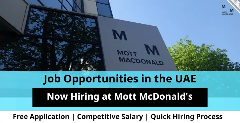 Jobs at Mott McDonald's in the UAE