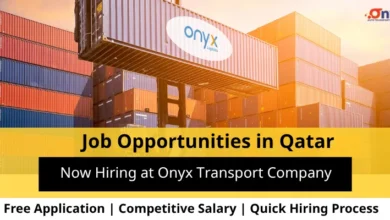 Jobs at Onyx Transport in Qatar