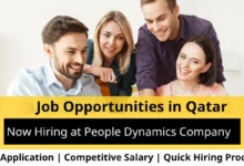 Jobs at People Dynamics in Qatar