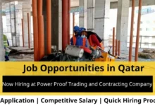 Jobs at Power Proof Trading in Qatar