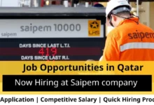 Jobs at Saipem company in Qatar