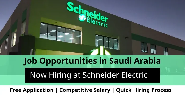 Jobs at Schneider Electric in Saudi Arabia
