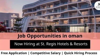 Jobs at St. Regis Hotels in Oman
