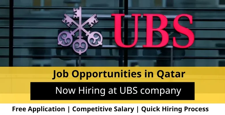 Jobs at UBS company in Qatar