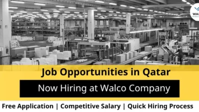 Jobs at Walco Company in Qatar