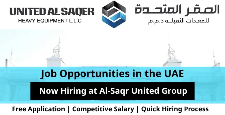 Jobs at Al-Saqr United in the UAE