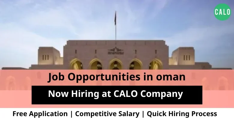 Jobs at CALO Company in Oman