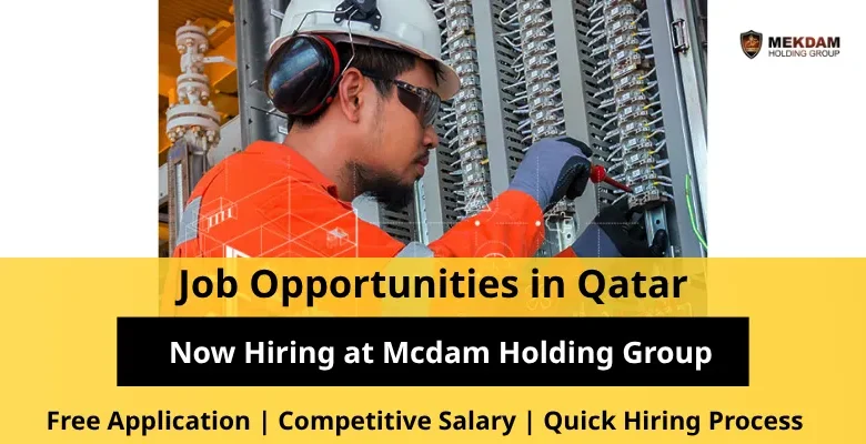 Jobs at Mcdam Holding in Qatar