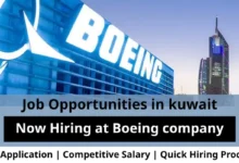 Jobs at Boeing company in Kuwait