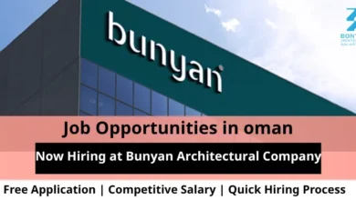 Jobs at Bunyan Architectural in Oman