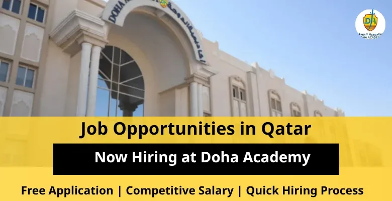 Jobs at Doha Academy in Qatar