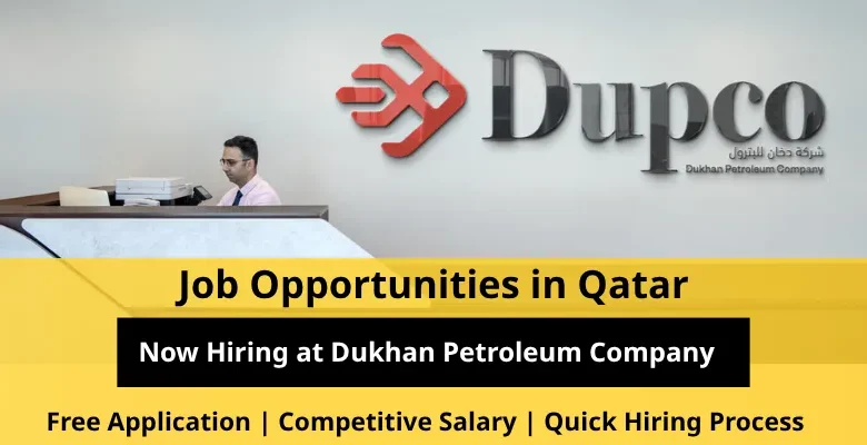 Jobs at Dukhan Petroleum in Qatar