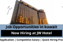 Jobs at JW Hotel in Kuwait