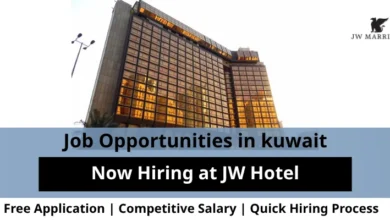 Jobs at JW Hotel in Kuwait